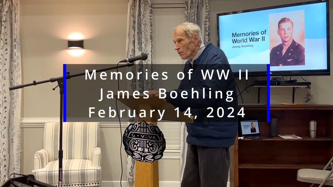 WWII Vet James Boehling
